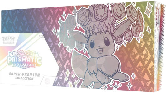 2025 Pokemon Prismatic Evolutions Super Premium Collection SV
