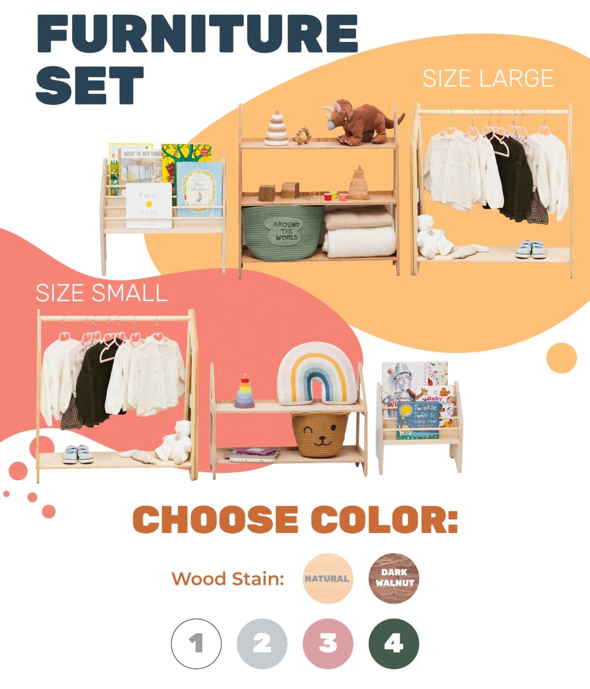 Playroom Organization Furniture (B2B)