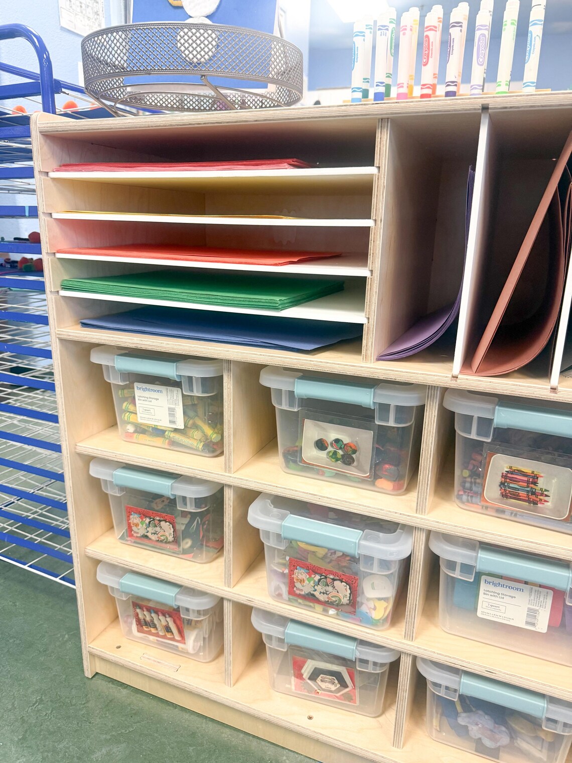 CHRISTIAN- Art Storage Shelf